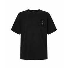 크롬하츠 남성 라운드 반팔티 - Chrom Hearts Mens Round Tshirt - chc15759x