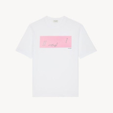 입생로랑 남/녀 제이슨 메이슨 티셔츠 - Saint laurent Unisex Jason Mason Tshirt - ysc13755x