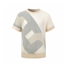 에르메스 남성 라운드 반팔티 - Hermes Mens Round Tshirt - hec15809x