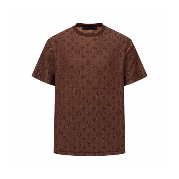 루이비통 남성 라운드 티셔츠 - Louis vuitton Mens Round Tshirt - lvc15814x