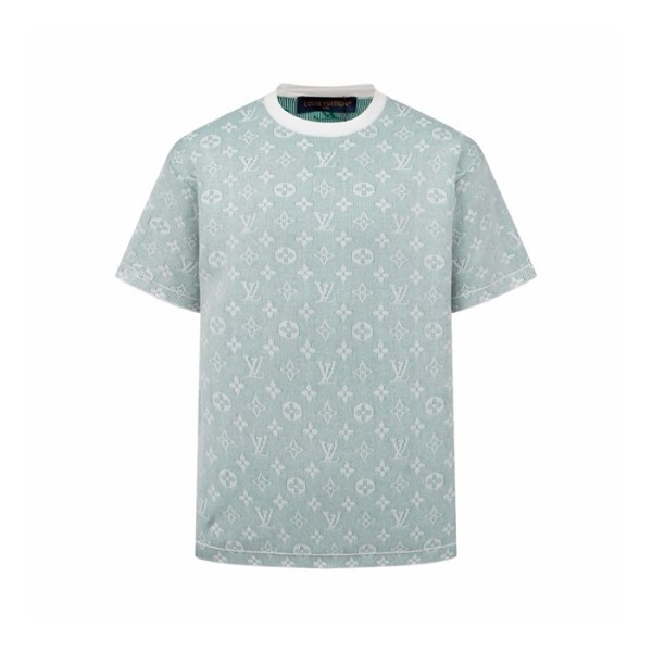 루이비통 남성 라운드 티셔츠 - Louis vuitton Mens Round Tshirt - lvc15816x