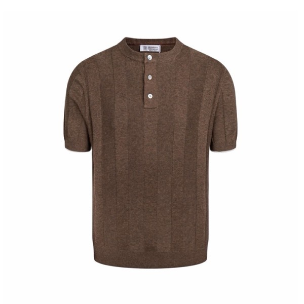 브루넬로쿠치넬리 남성 라운드 티셔츠 - Brunello Cucinelli Mens Round Tshirt - brc15822x