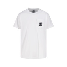크롬하츠 남성 라운드 반팔티 - Chrom Hearts Mens Round Tshirt - chc15834x