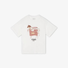 펜디 여성 주니어 티셔츠 - Fendi Womens Junior Tshirt - fec14220x