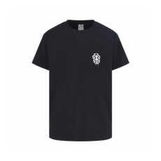 크롬하츠 남성 라운드 반팔티 - Chrom Hearts Mens Round Tshirt - chc15835x