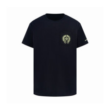 크롬하츠 남성 라운드 반팔티 - Chrom Hearts Mens Round Tshirt - chc15839x