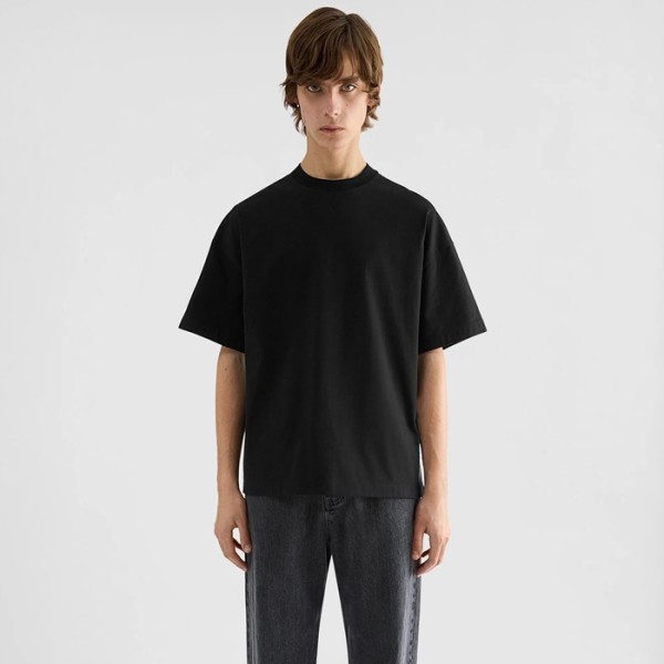 질샌더 남성 크루넥 반팔티 - Jilsander Mens Round Tshirt - jic15924x