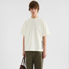 질샌더 남성 크루넥 반팔티 - Jilsander Mens Round Tshirt - jic15925x