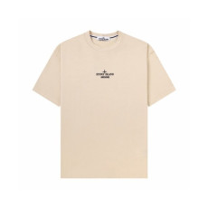 스톤아일랜드 남성 라운드 반팔 티셔츠 - Stone Island Mens Round Tshirt - stc15927x