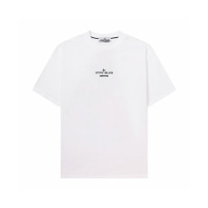 스톤아일랜드 남성 라운드 반팔 티셔츠 - Stone Island Mens Round Tshirt - stc15929x