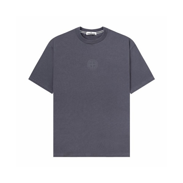 스톤아일랜드 남성 라운드 반팔 티셔츠 - Stone Island Mens Round Tshirt - stc15930x