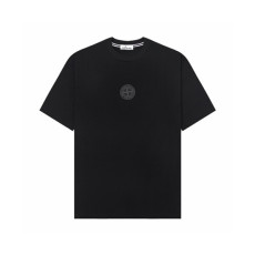 스톤아일랜드 남성 라운드 반팔 티셔츠 - Stone Island Mens Round Tshirt - stc15933x