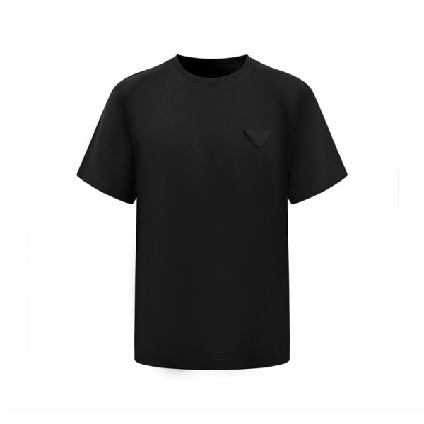 프라다 남성 반팔 티셔츠 - Prada Mens Round Tshirt - prc15936x
