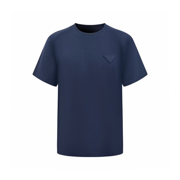 프라다 남성 반팔 티셔츠 - Prada Mens Round Tshirt - prc15937x