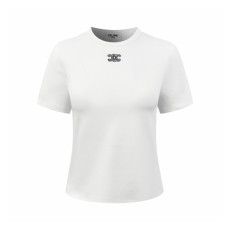 셀린느 여성 라운드 반팔 티셔츠 - Celine Womens Round Tshirt - cec14648x