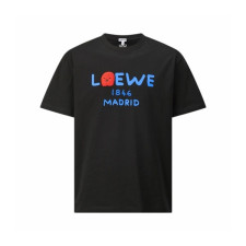 로에베 남성 라운드 반팔티 - Loewe Mens Round Tshirt - loc15949x