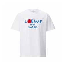 로에베 남성 라운드 반팔티 - Loewe Mens Round Tshirt - loc15950x