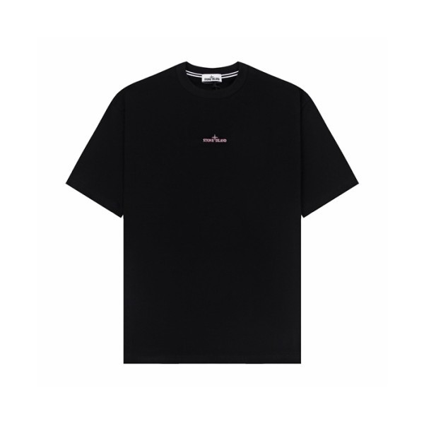 스톤아일랜드 남성 라운드 반팔 티셔츠 - Stone Island Mens Round Tshirt - stc15963x
