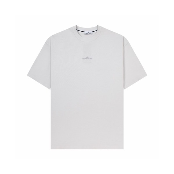 스톤아일랜드 남성 라운드 반팔 티셔츠 - Stone Island Mens Round Tshirt - stc15964x