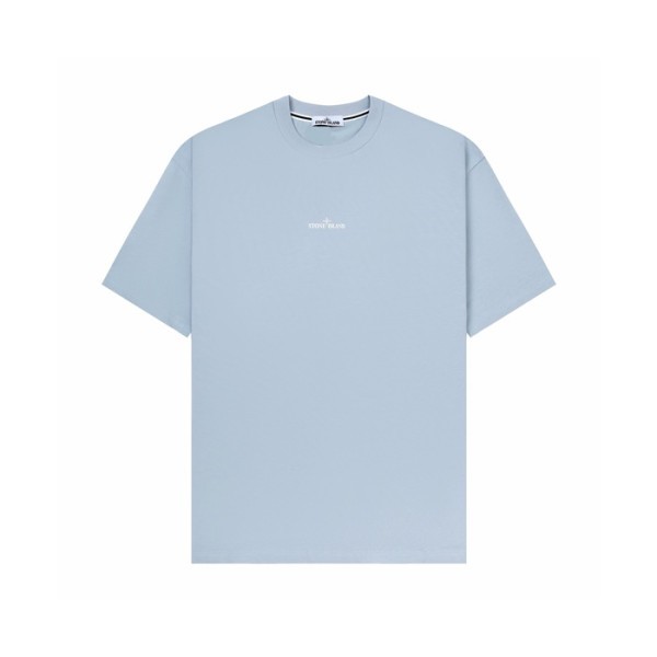 스톤아일랜드 남성 라운드 반팔 티셔츠 - Stone Island Mens Round Tshirt - stc15965x