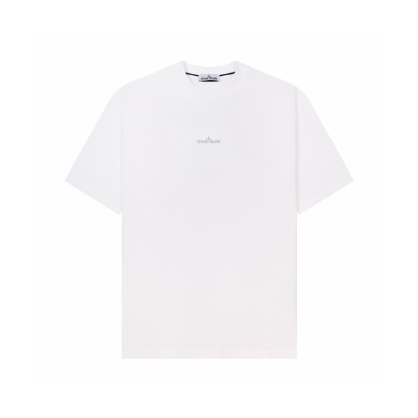 스톤아일랜드 남성 라운드 반팔 티셔츠 - Stone Island Mens Round Tshirt - stc15966x