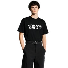 루이비통 남성 라운드 티셔츠 - Louis vuitton Mens Round Tshirt - lvc15984x