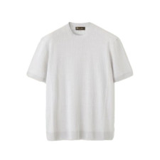 로로피아나 남성 라운드 반팔티 - Loro Piana Mens Round Tshirt - lpc15987x