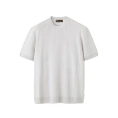 로로피아나 남성 라운드 반팔티 - Loro Piana Mens Round Tshirt - lpc15987x