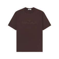 스톤아일랜드 남성 라운드 반팔 티셔츠 - Stone Island Mens Round Tshirt - stc16012x