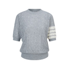 톰브라운 여성 라운드 반팔티 - Thom Browne Women Round Tshirts - thc14748x