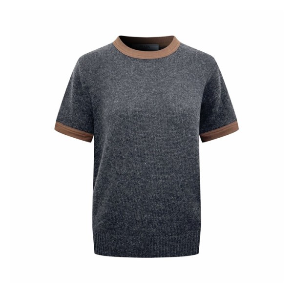 프라다 여성 라운드 반팔티 - Prada Womens Round Tshirt - prc14774x