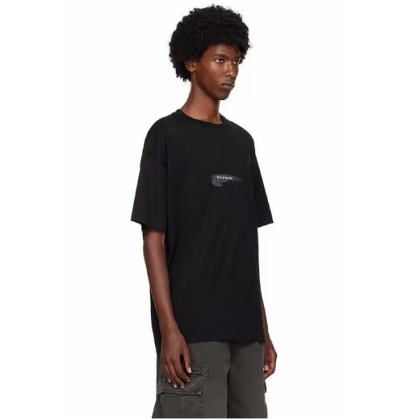 지방시 남성 라운드 반팔티 - Givenchy Mens Round Tshirt - gic16035x