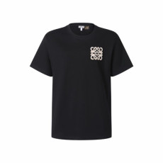 로에베 남성 라운드 반팔티 - Loewe Mens Round Tshirt - loc16065x
