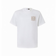 로에베 남성 라운드 반팔티 - Loewe Mens Round Tshirt - loc16066x