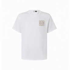 로에베 남성 라운드 반팔티 - Loewe Mens Round Tshirt - loc16066x
