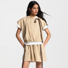 루이비통 여성 모노그램 드로스트링 탑 - Louis vuitton Womens Monogram Drawstring Top - lvc15037x