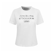 아크네 여성 크루넥 반팔티 - Acne Womens Round Tshirt - anc15060x