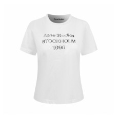 아크네 여성 크루넥 반팔티 - Acne Womens Round Tshirt - anc15060x