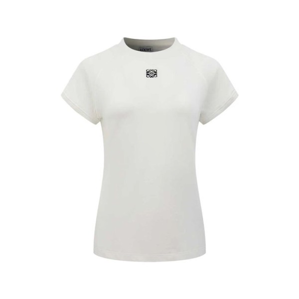 로에베 여성 라운드 반팔티 - Loewe Womens Round Tshirt - loc15063x