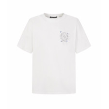 크롬하츠 남성 라운드 반팔티 - Chrom Hearts Mens Round Tshirt - chc16103x