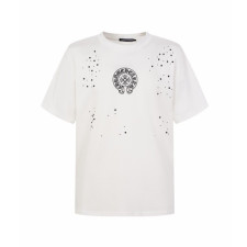 크롬하츠 남성 라운드 반팔티 - Chrom Hearts Mens Round Tshirt - chc16105x