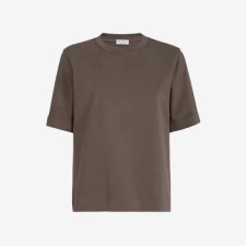 브루넬로쿠치넬리 여성 라운드 티셔츠 - Brunello Cucinelli Womens Round Tshirt - brc15076x