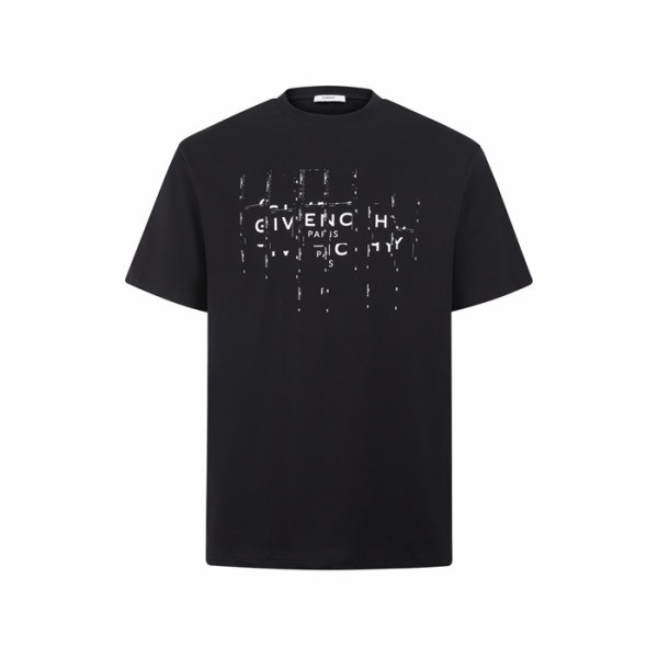 지방시 남성 라운드 반팔티 - Givenchy Mens Round Tshirt - gic16110x