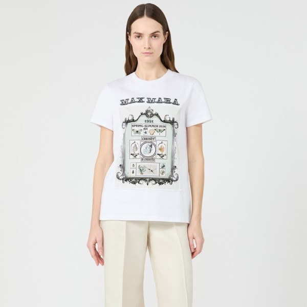 막스마라 여성 크루넥 반팔티 - Maxmara Womens Round Tshirt - mac15109x