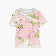 끌로에 여성 반팔 티셔츠 - Chloe Womens Round Tshirt - chc15135x