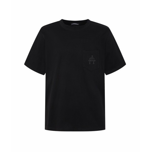 크롬하츠 남성 라운드 반팔티 - Chrom Hearts Mens Round Tshirt - chc16144x