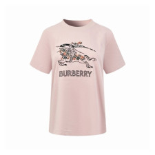 버버리 여성 반팔 티셔츠 - Burberry Womens Round Tshirt - buc15153x