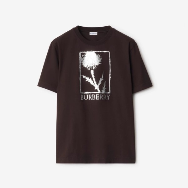 버버리 남성 라운드 반팔 티셔츠 - Burberry Mens Round Tshirt - buc16171x