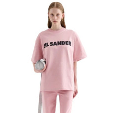 질샌더 여성 크루넥 반팔티 - Jilsander Womens Round Tshirt - jic16202x