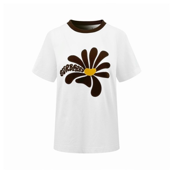 버버리 여성 반팔 티셔츠 - Burberry Womens Round Tshirt - buc15239x